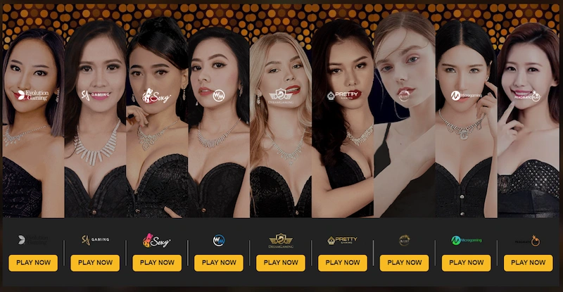 Live Casino with Beautiful Dealers at 90JILI